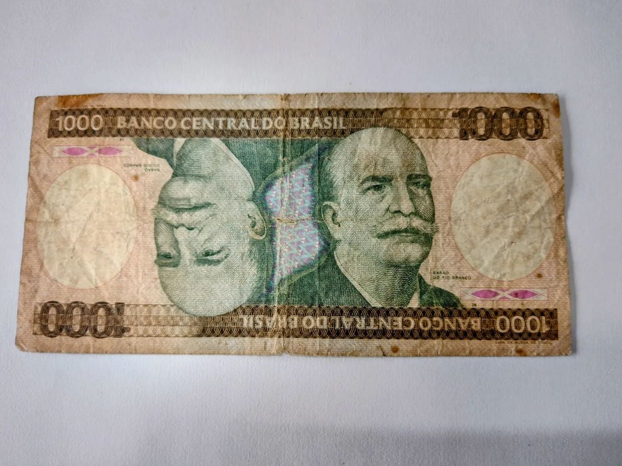 Cédula 1000 cruzeiros 