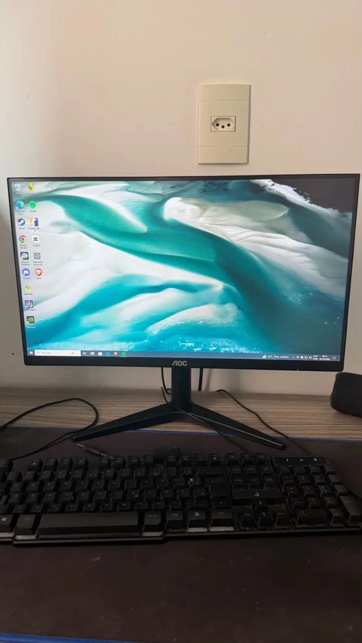 Pc gamer + monitor 
