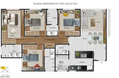PLANTA 229m²