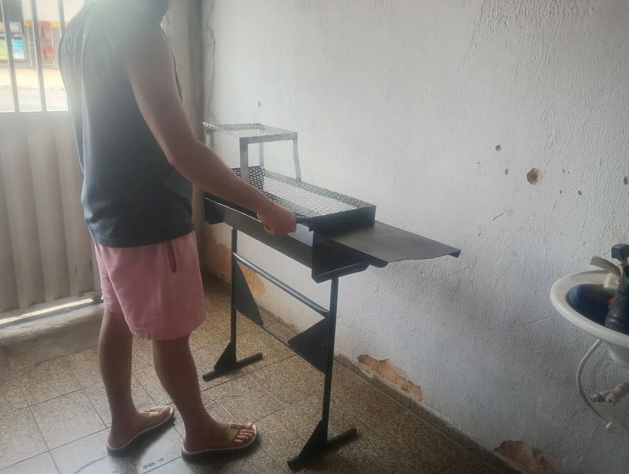 Churrasqueira nova!