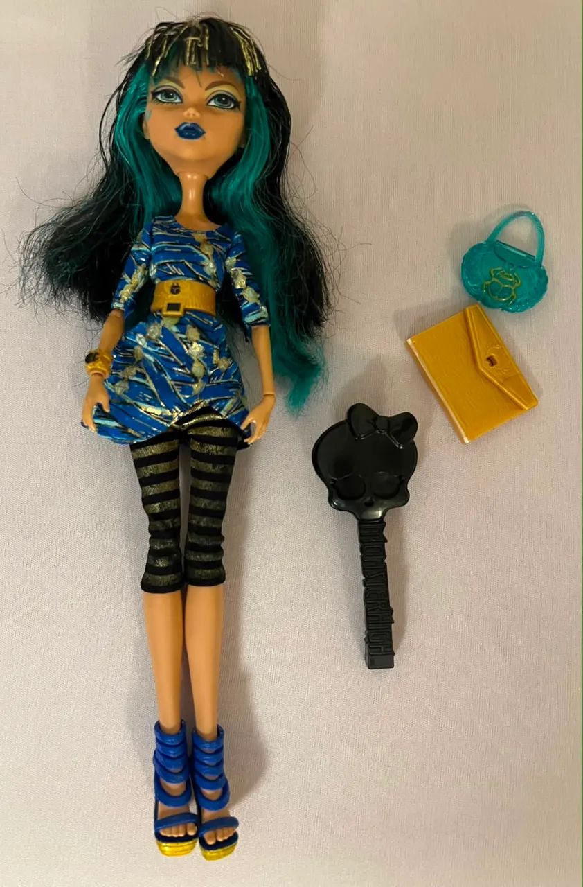 Boneca Monster High Cleo De Nile Picture Day G1 - Foto 4
