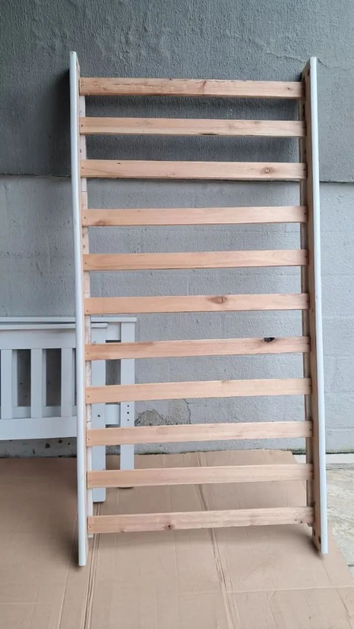 Cama solteiro MDF - Faço Entrega  - Foto 4