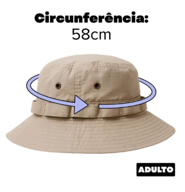 Chapeu Bucket militar Boonie Hat - Foto 3