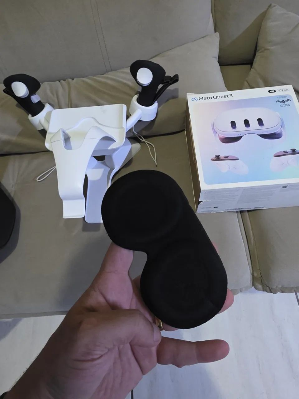  Quest 3 512GB BOBOVR等 美品 元箱・付属品完備 Meta Quest 3 512GB + BOBOVR S3 Pro + 2 Baterias - Consoles de