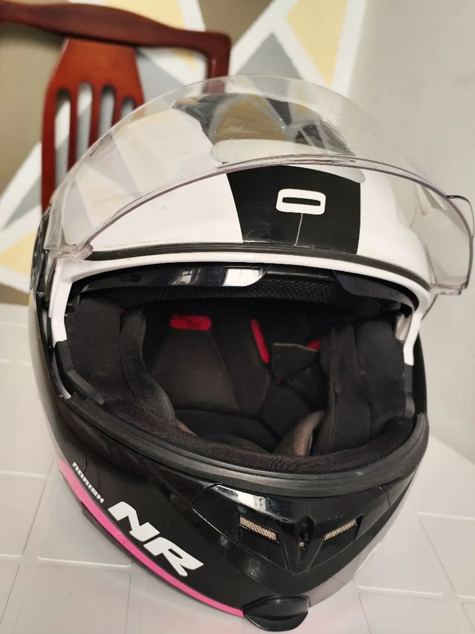 Capacete feminino semi novo - Foto 2