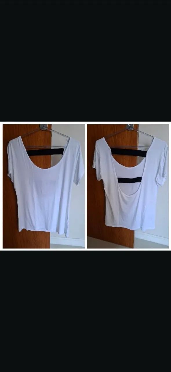 Blusa com Decote GG