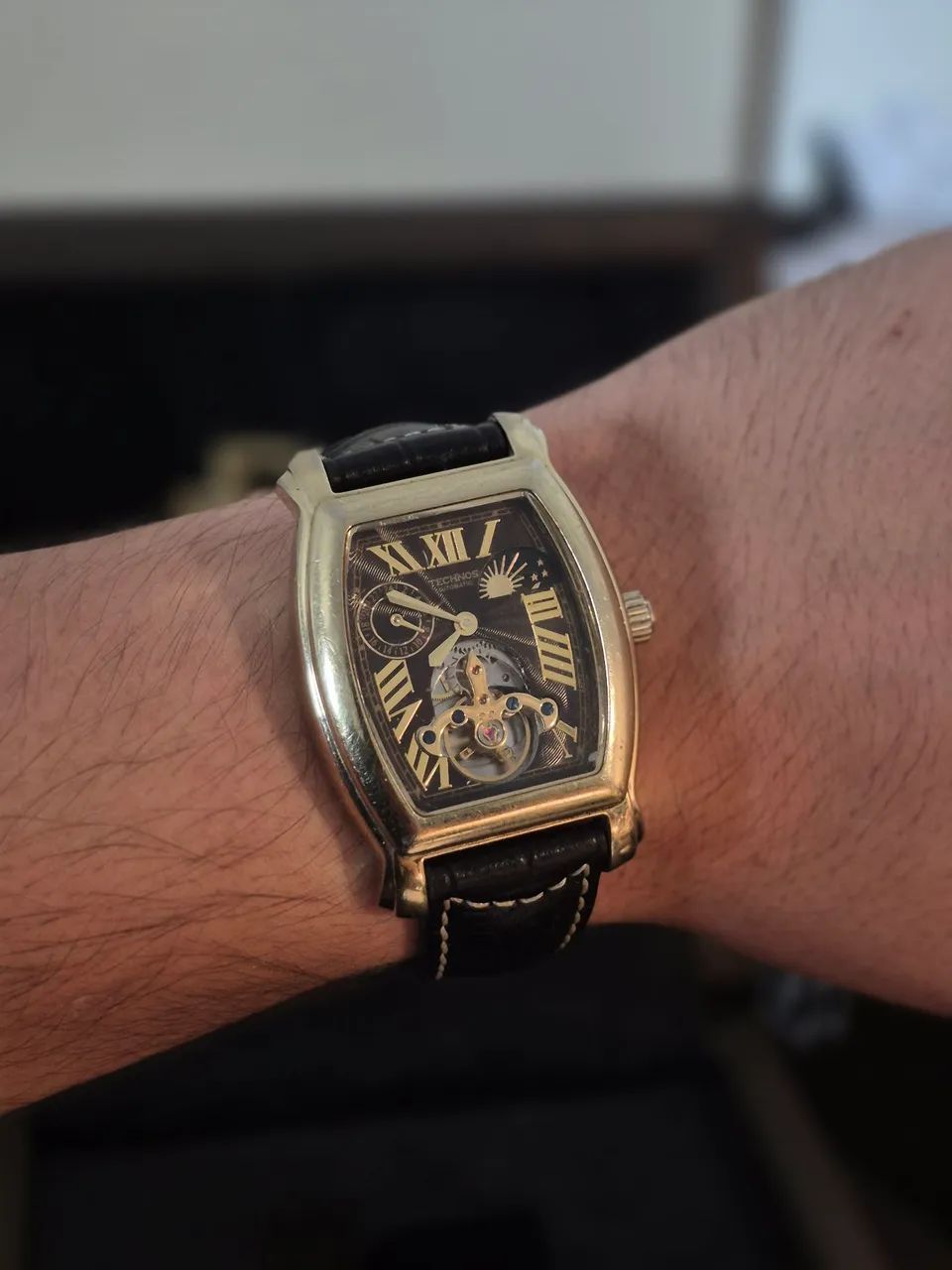 TECHNOS | OPEN HEART | AUTOMATIC | AM/PM | EXEMPLAR RARO | NEO-VINTAGE
