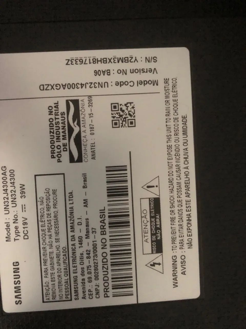 Vendo Smart TV Samsung de 32 polegadas (Modelo: UN32J4300AG)  - Foto 3