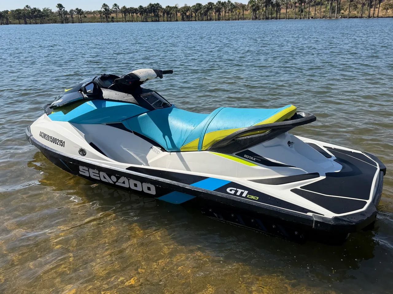 Jet ski Seadoo Gti 130 2015 com carreta  - Foto 3
