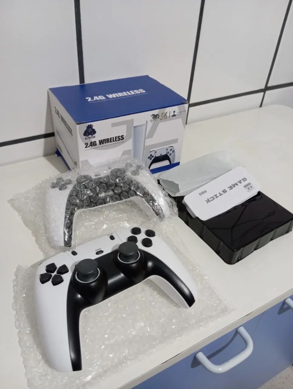 Ps2 Retrô M15 Pro (19Mil Jogos Direto na sua TV) 4k 64gb 02 Controles Sem Fio Garantia - Foto 5