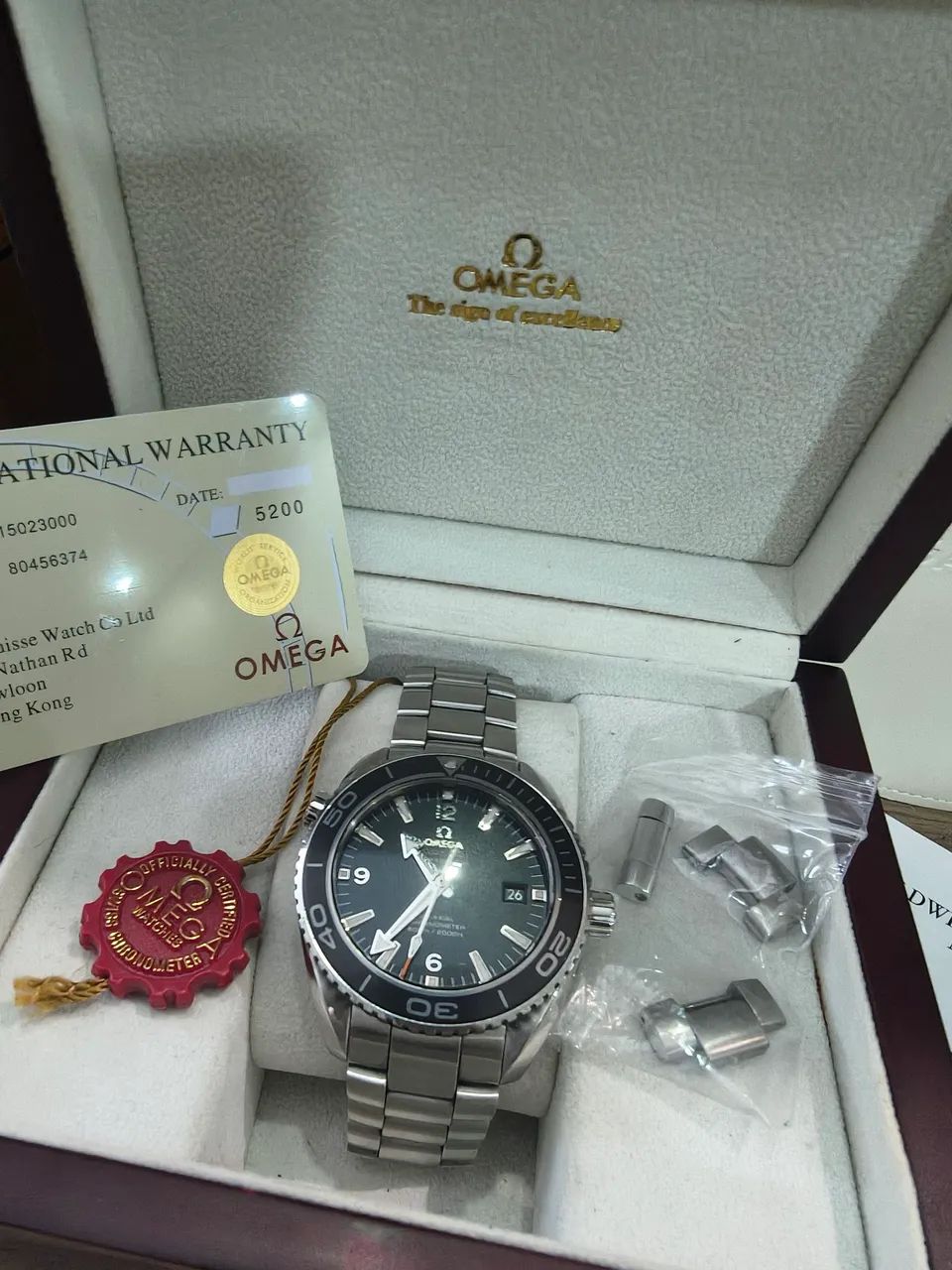 Relógio Omega Planet Ocean (Super) Seamaster