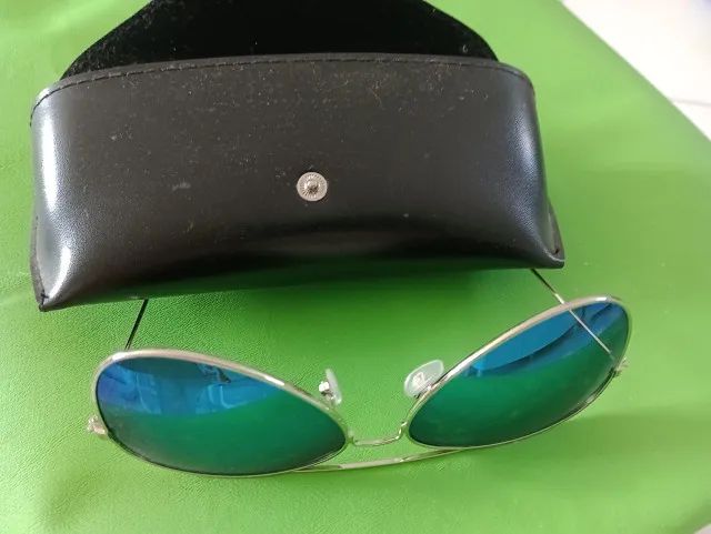 Oculos de sol Ray Ban e oculos lente azul  - Foto 2