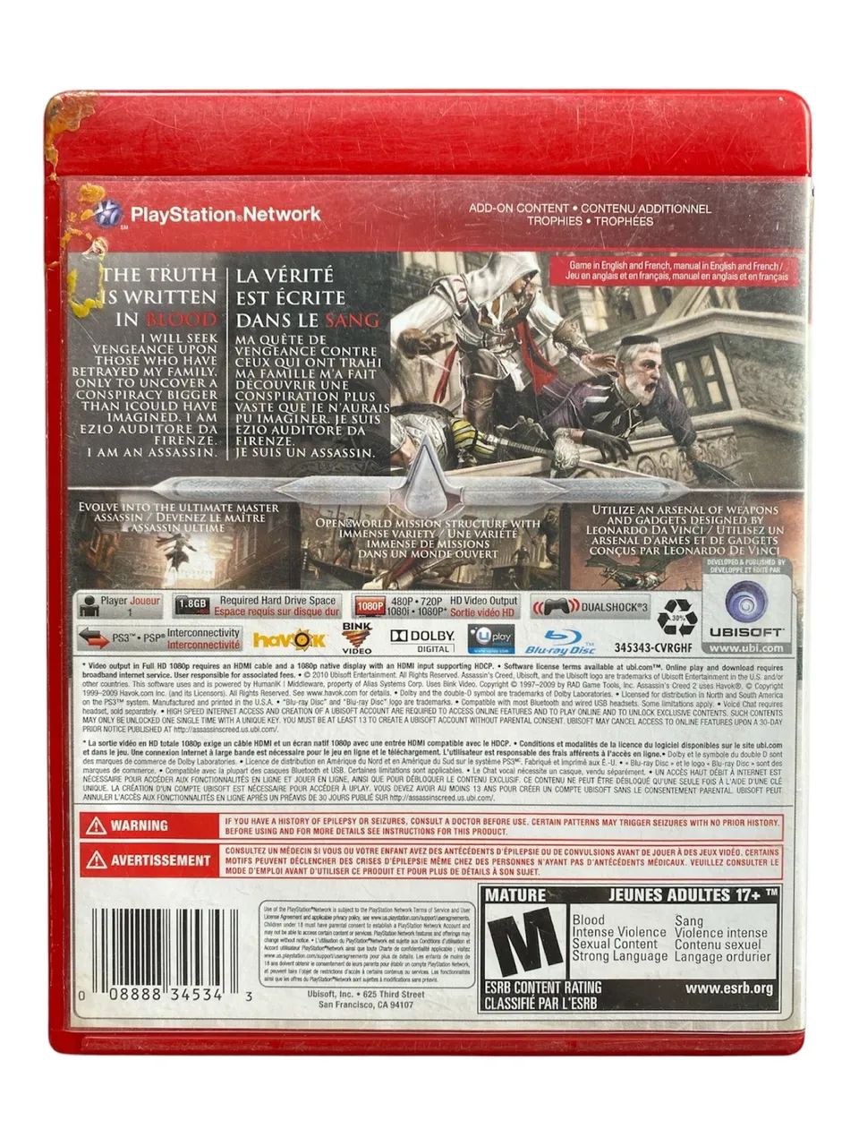 Assassins Creed 2 (Greatest Hits) para Ps3 - Foto 2