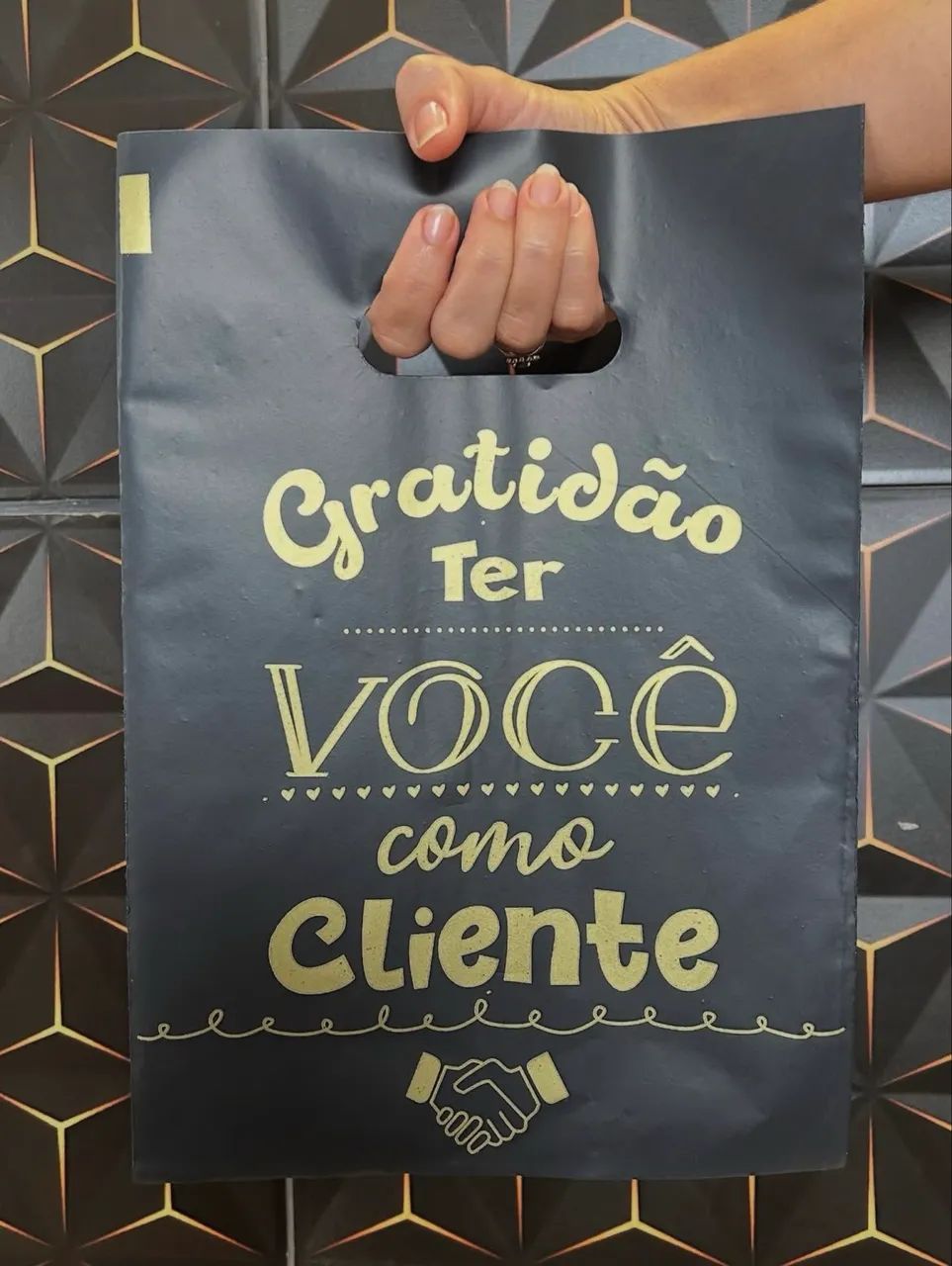 Sacola Boca de Palhaço GRATIDÃO  - Foto 3