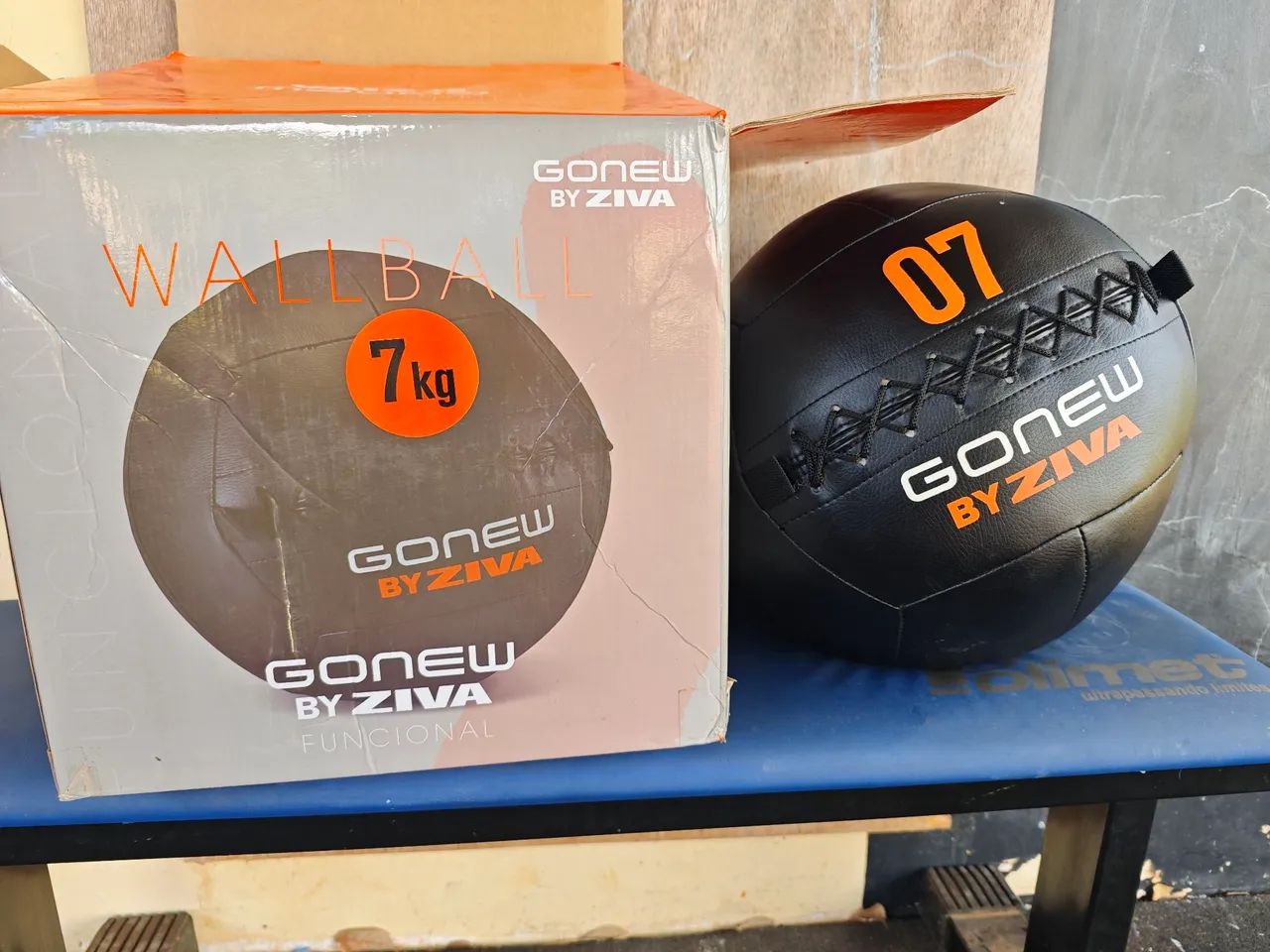 Wall Ball Ziva de 7kg  - Foto 4
