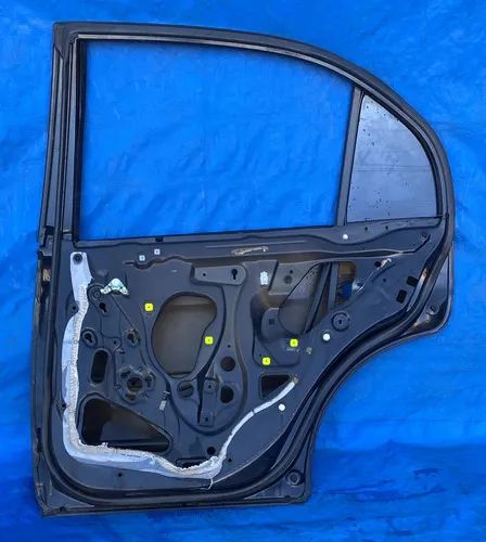 Porta Traseira Direita Civic 2001 2002 2003 2004 2005 2006 Traseira Direita Preto - Foto 2