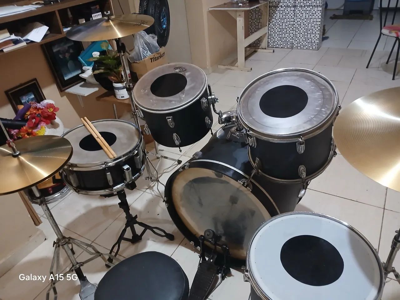 Bateria acústica completa  - Foto 2