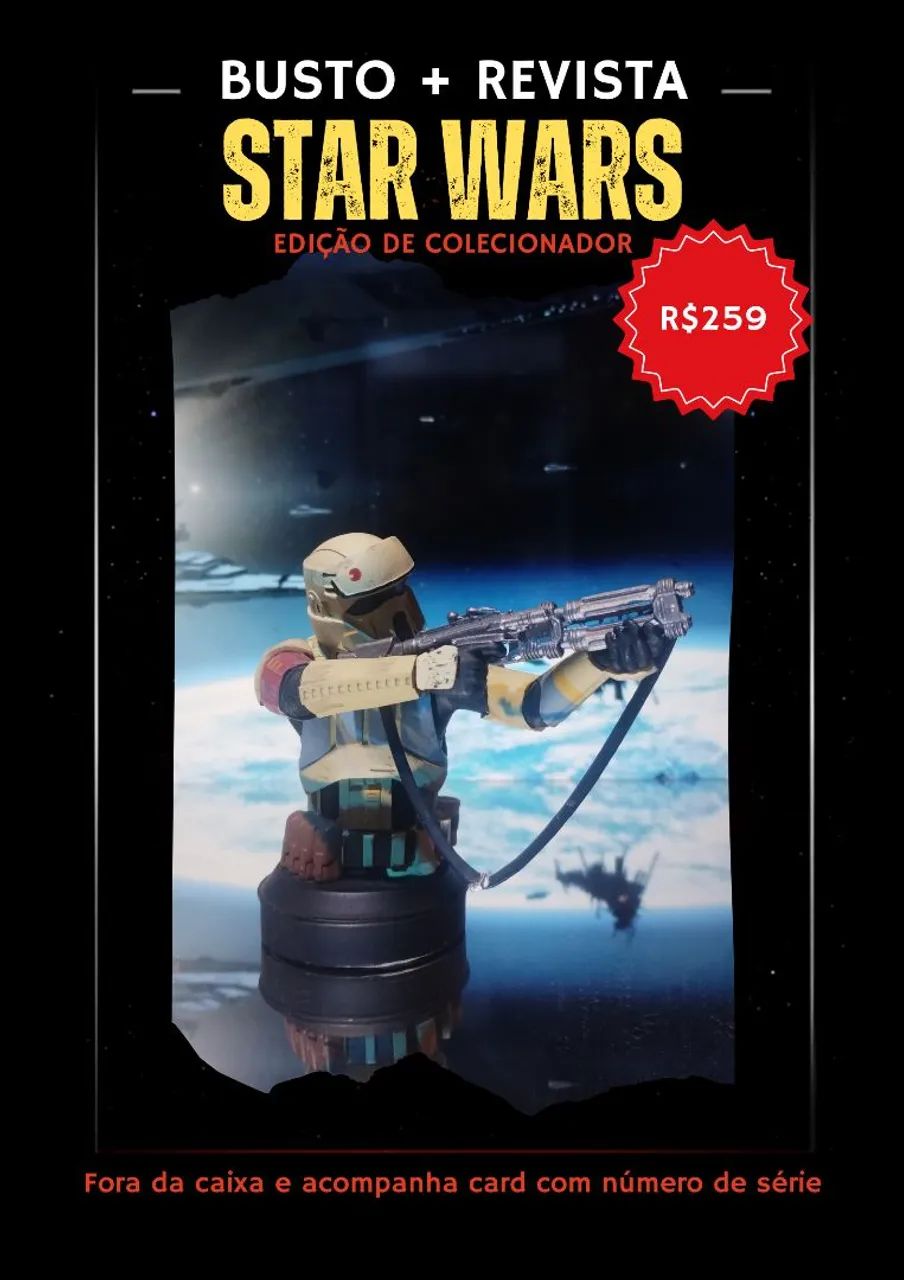 Busto Star Wars / edição colecionador