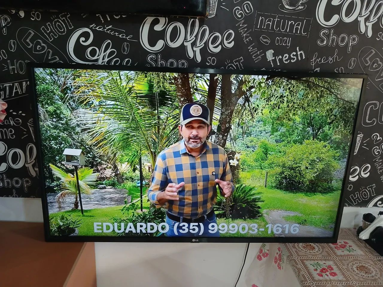 Tv LG 43 polegadas smart 4k - Foto 2