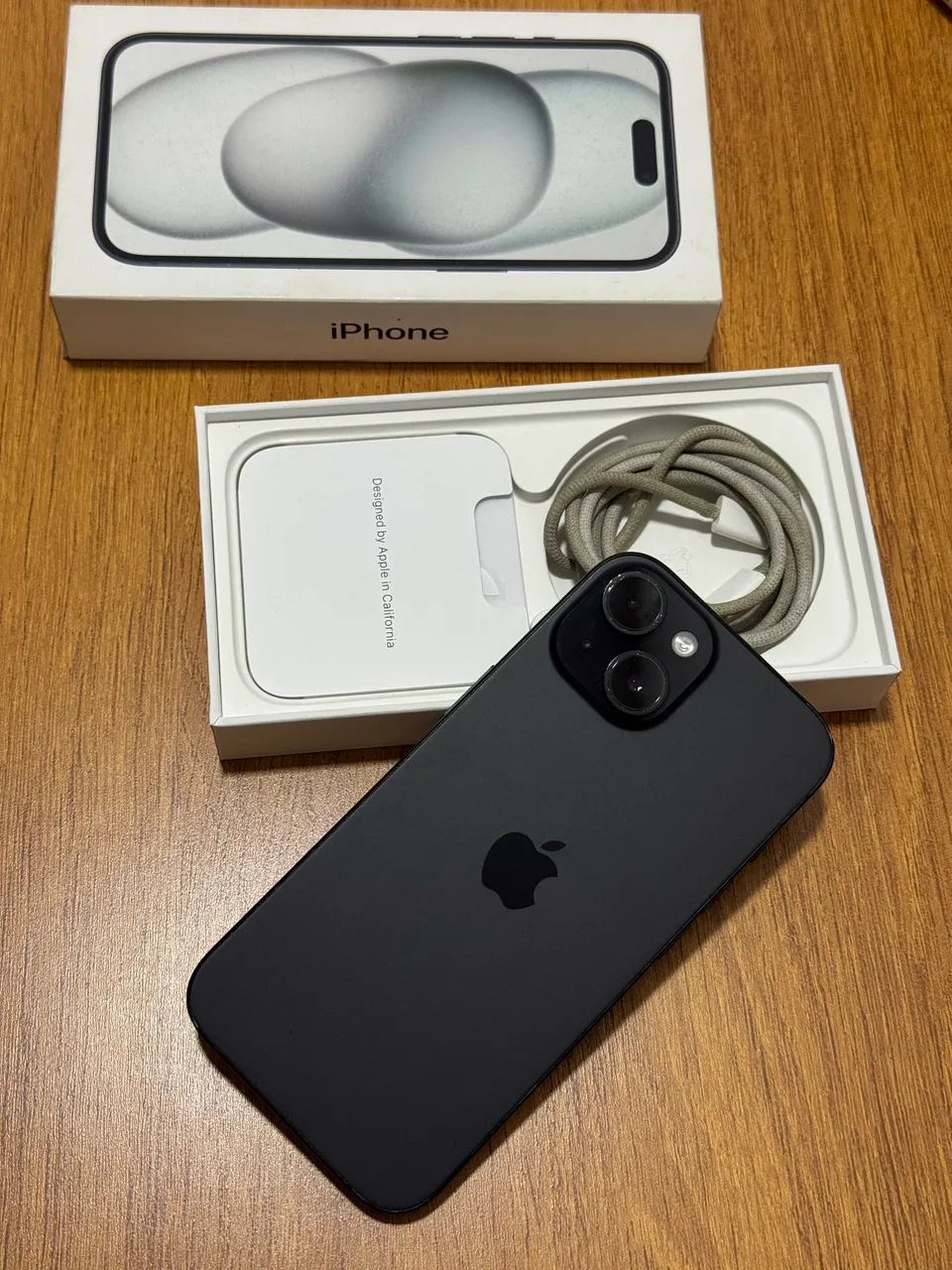 iPhone 15 128GB Preto  - Foto 2