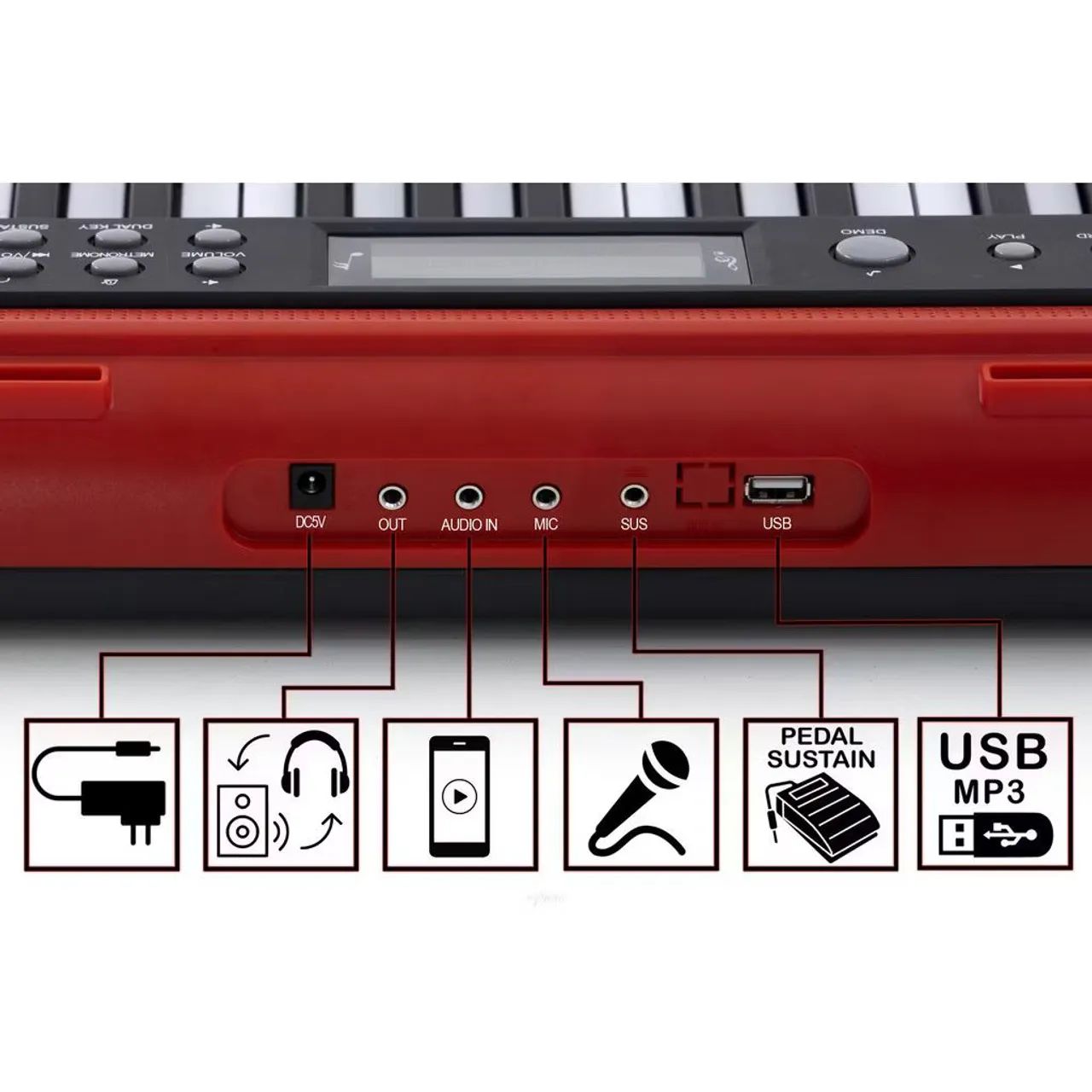 Teclado com Sensibilidade bom  - Foto 2