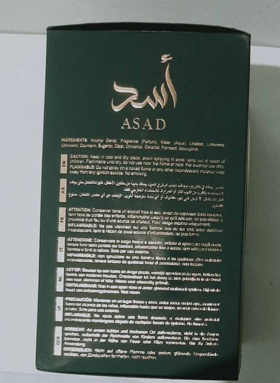 PERFUME ASAD LATTAFA - Foto 4