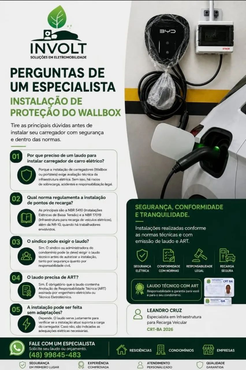 Instalação de Wallbox/ carregador veicular  - Foto 2