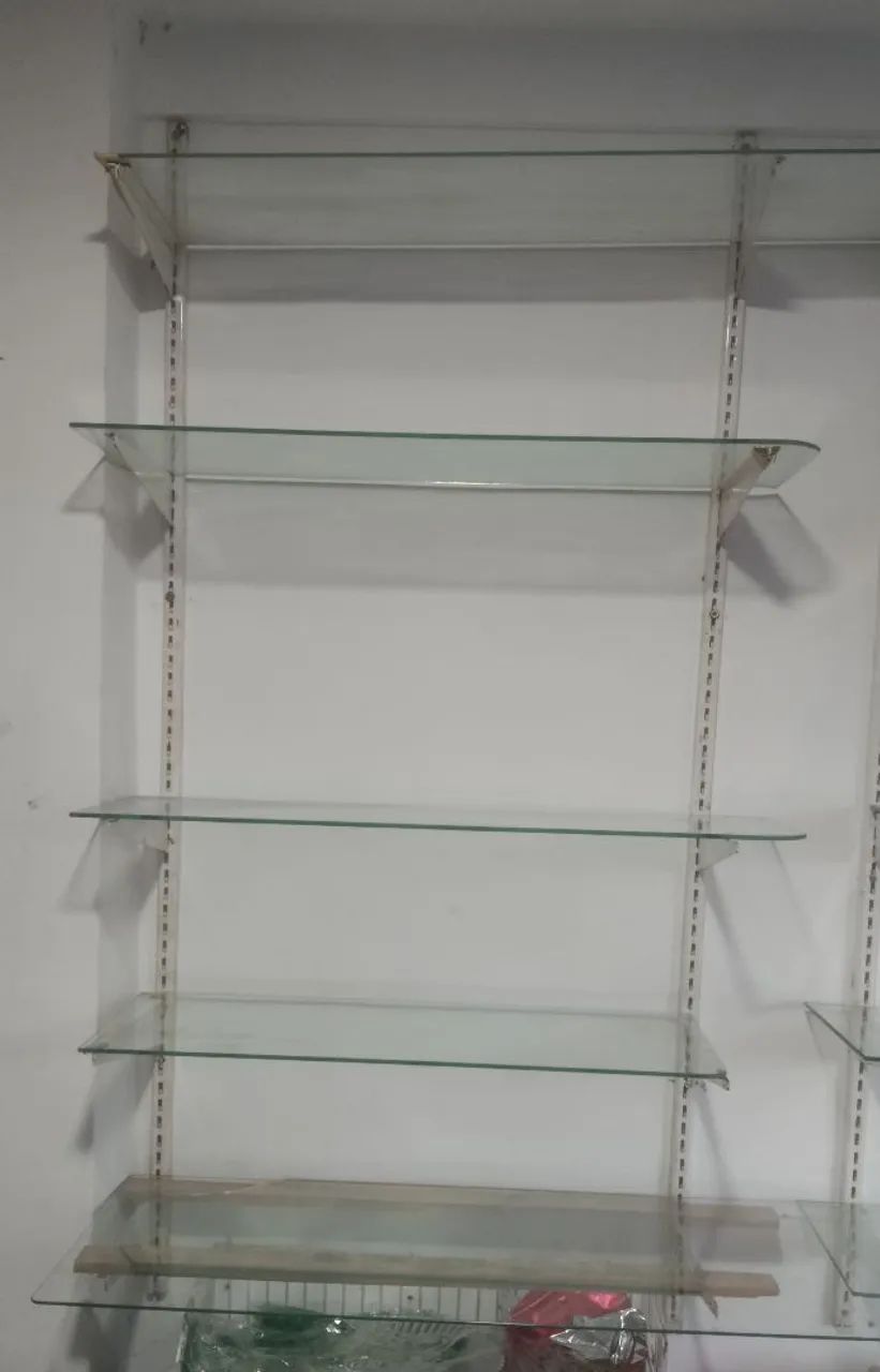 Prateleiras de vidro de parede - Foto 4