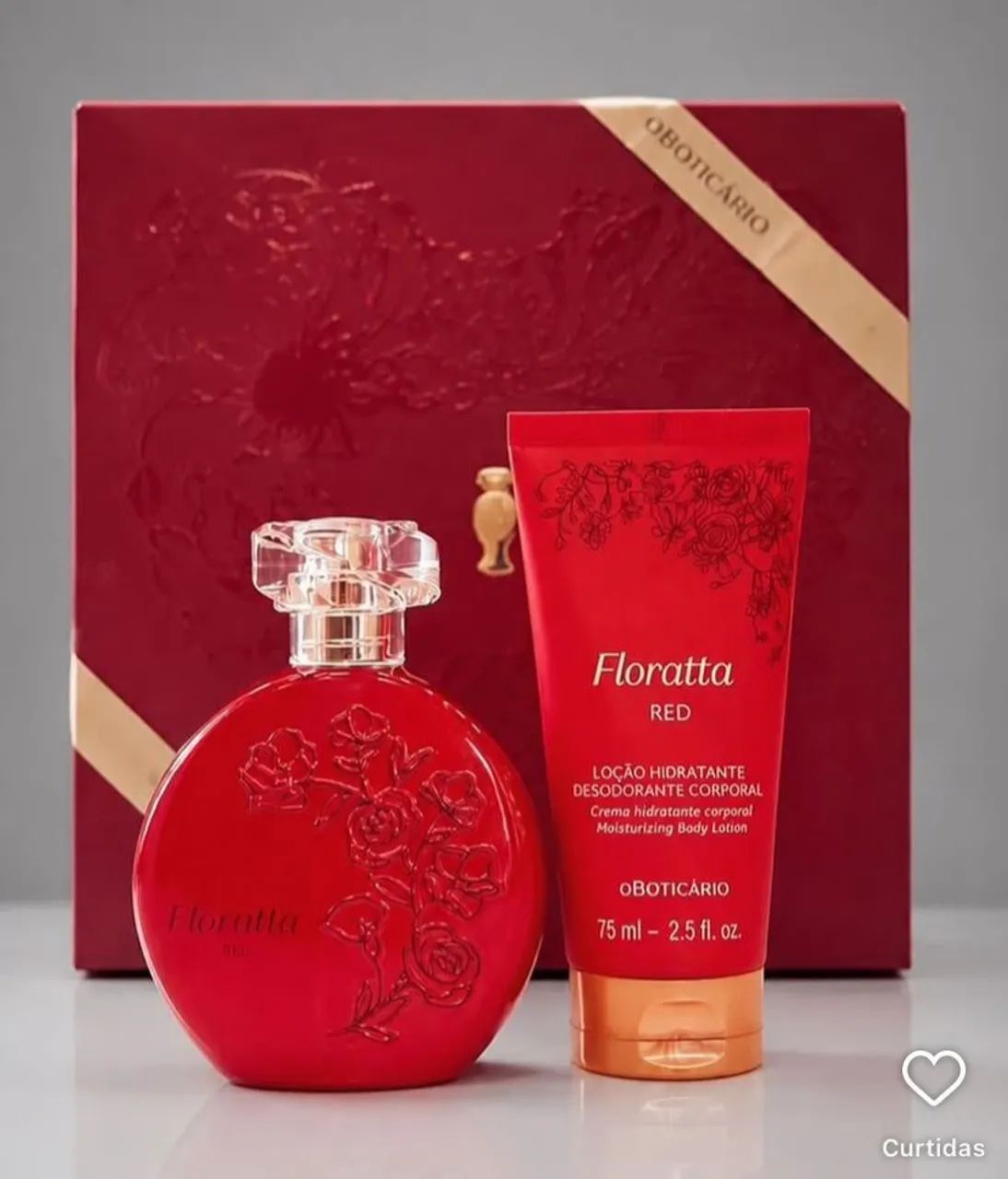 Kit Floratta Red Feminino 