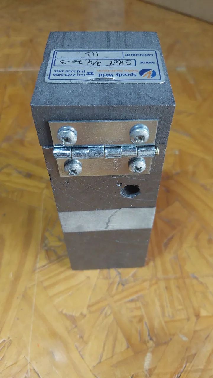 Molde cadinho solda exotermica speedy weld  - Foto 3