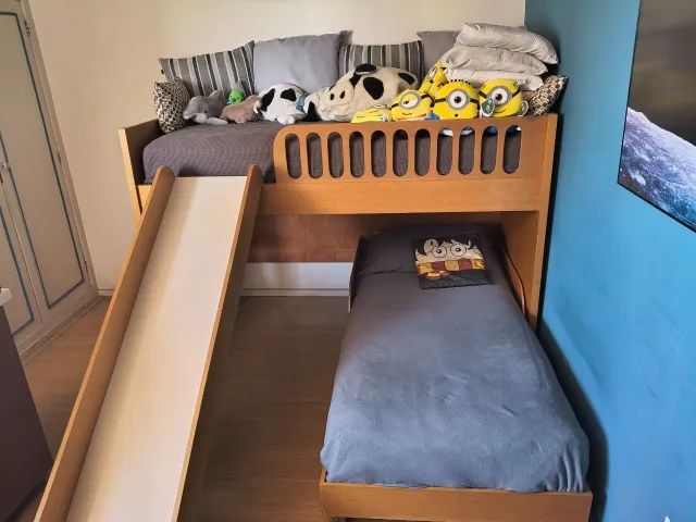 Cama Beliche com Escorregador - Foto 4