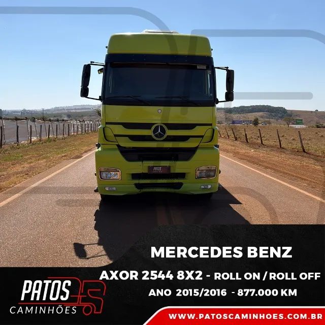 Mercedes Benz Axor 2544 8x2 Roll On / Roll Off 2015/2016 - Foto 3