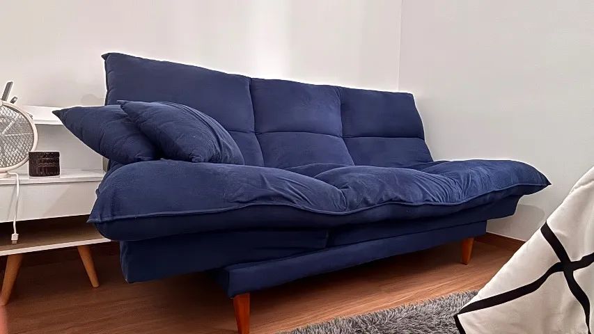 Sofá Cama Reclinável 3 Lugares Vancouver - Foto 4
