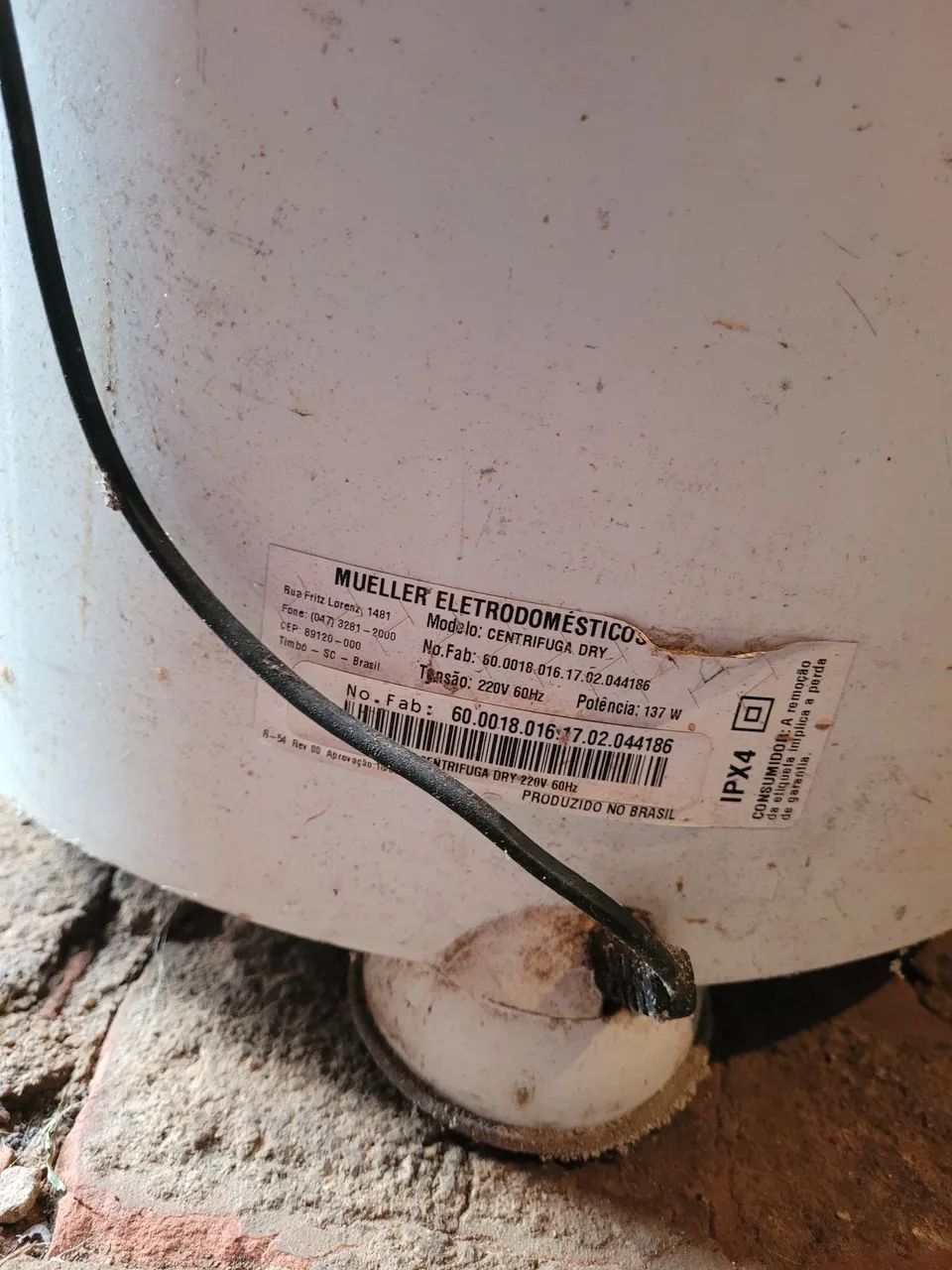 centrífuga de roupas da marca Mueller - Foto 3