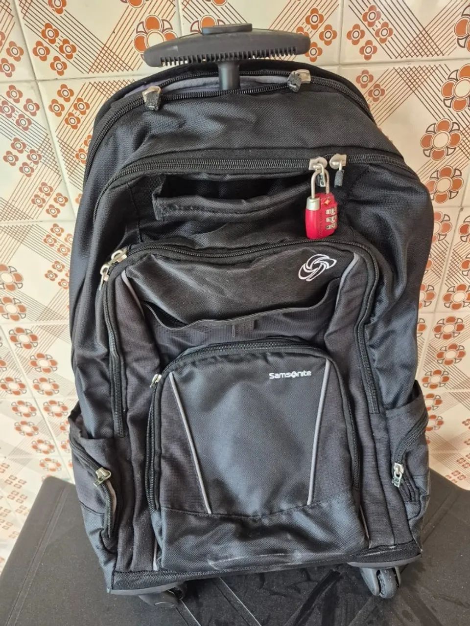 Mochila com carrinho Samsonite - Foto 4