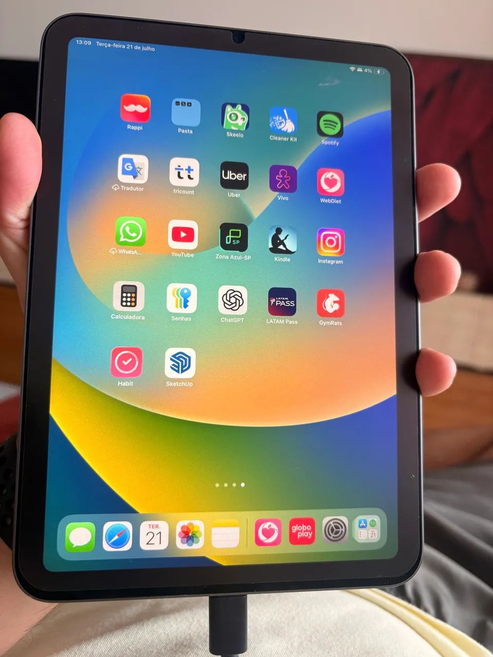 Ipad mini 6 geração impecável  - Foto 5