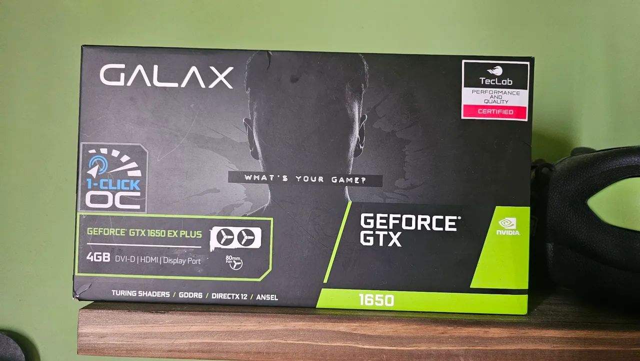 Nvdia Galax GTX 1650 4GB GDDR6 128-Bit