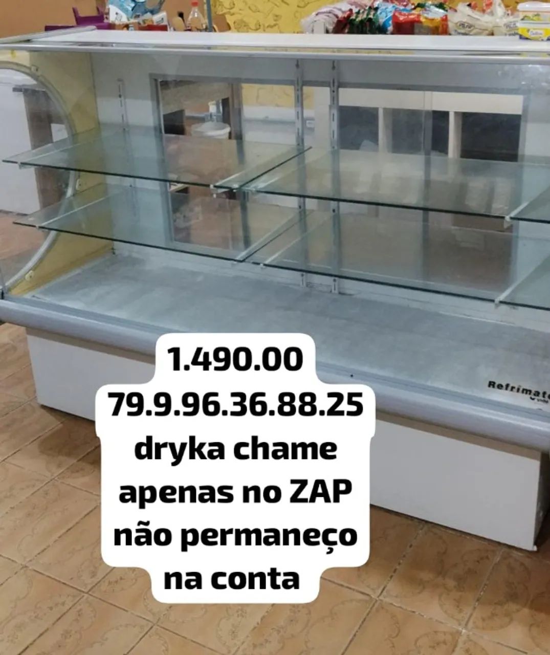 balcao expositor natural