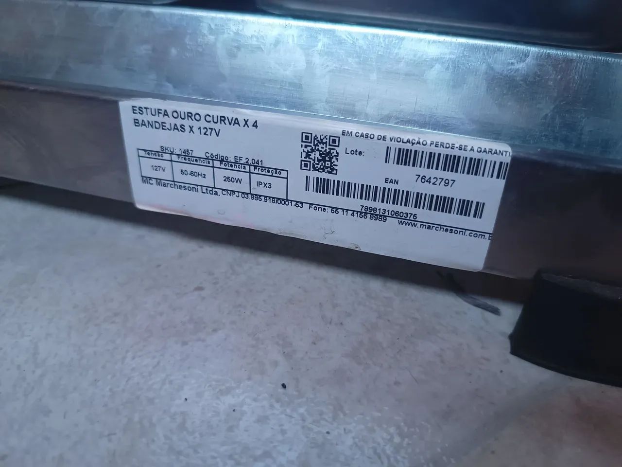 ? ESTUFA PARA LANCHES À VENDA! ?