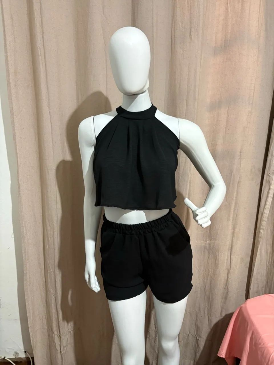 Conjunto feminino tecido dunas tamanho P e g - Foto 2