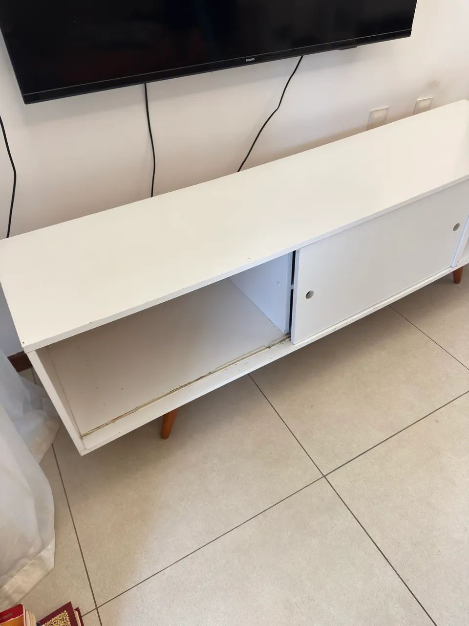 Rack TV branco - Foto 4