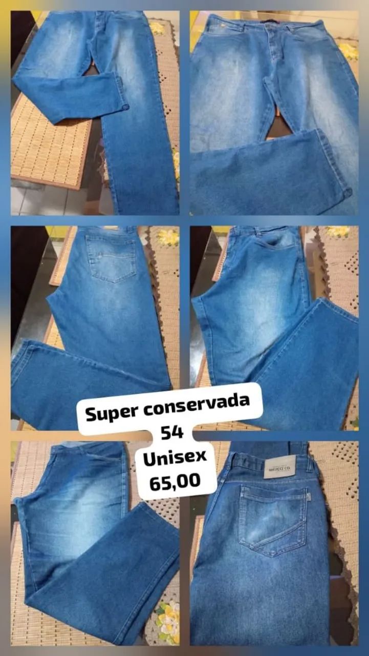 Calças jeans.unisex - Foto 2