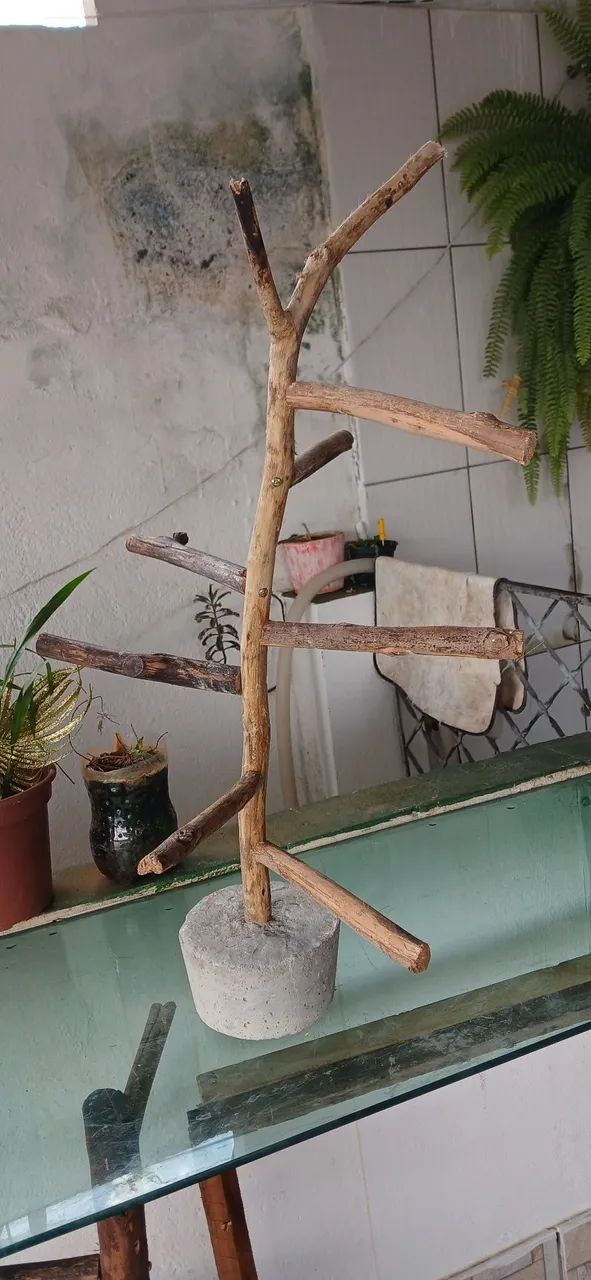 Poleiro natural para pássaros  - Foto 2