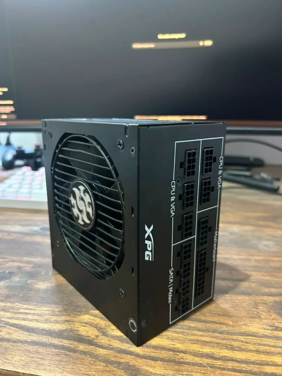 FONTE XPG CORE REACTOR 850W 80 PLUS GOLD FULL MODULAR ? - Foto 4