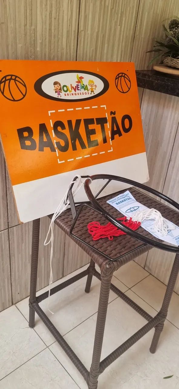 Cesta de basquete de parede NOVA - Foto 2
