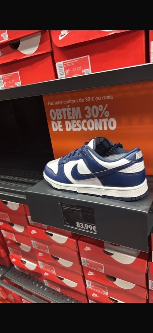 Dunk azul marinho