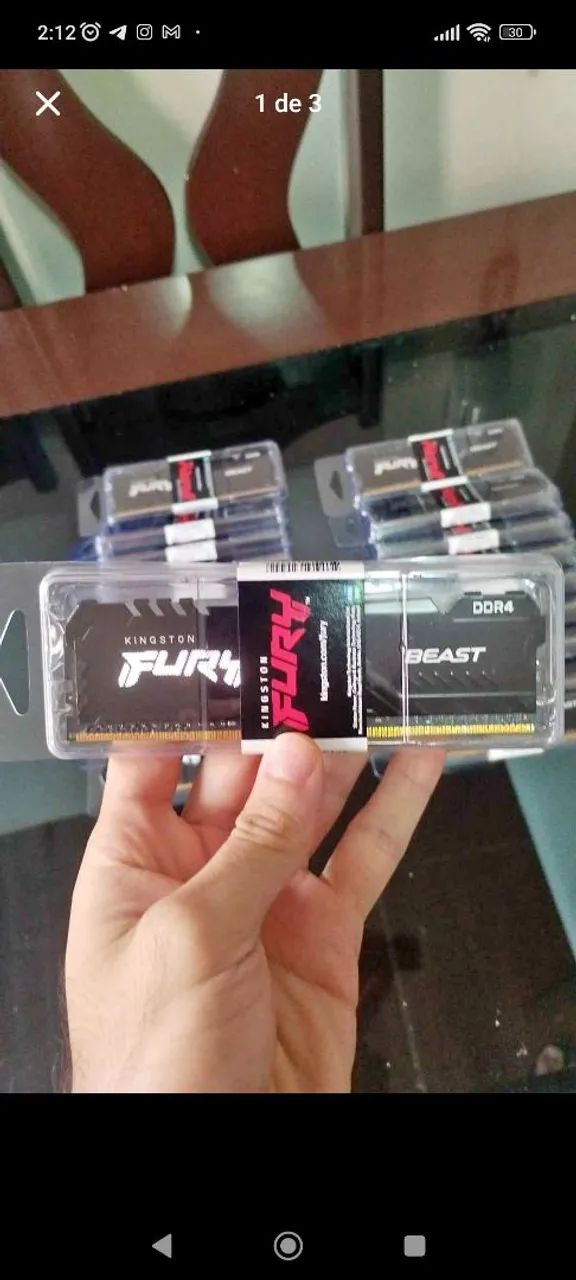 MEMORIA RAM DDR4 8GB ( LACRADO)