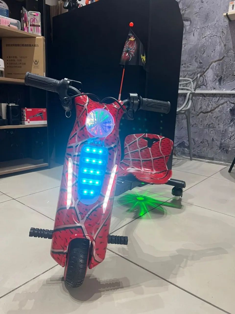 Drift elétrico 250w com chave e bluetooth (cada) - Foto 2