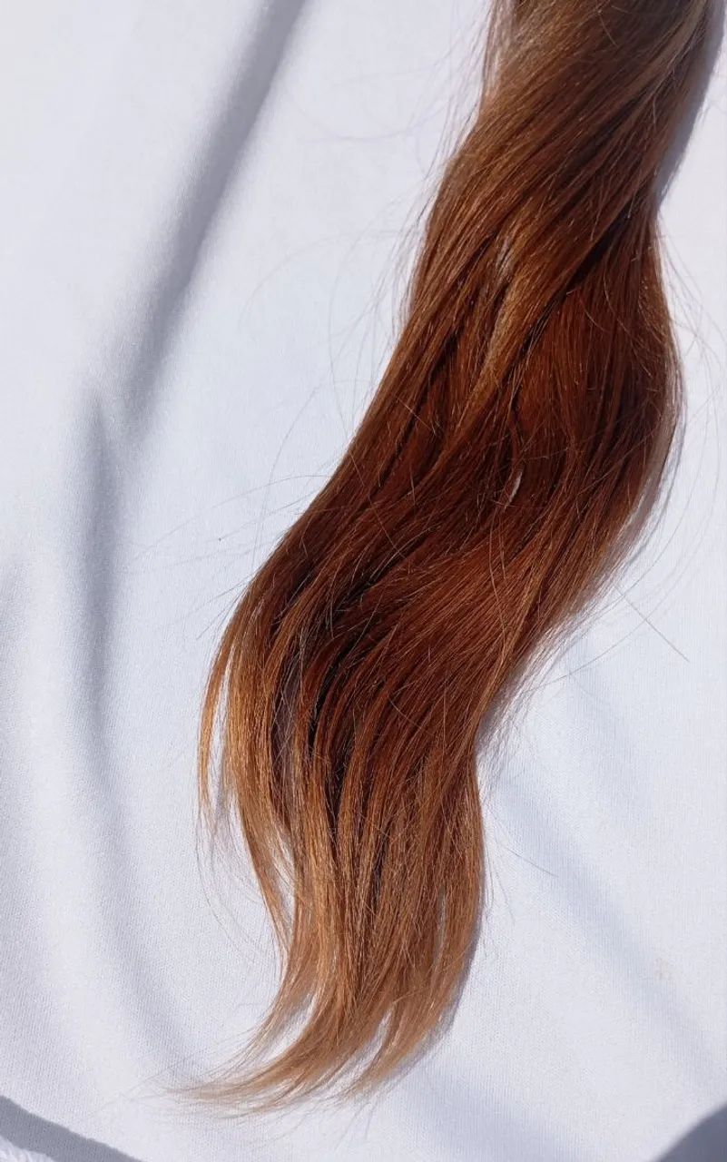 Cabelo Humano Natural Virgem Liso 42 cm - Bem Cuidado - Foto 3
