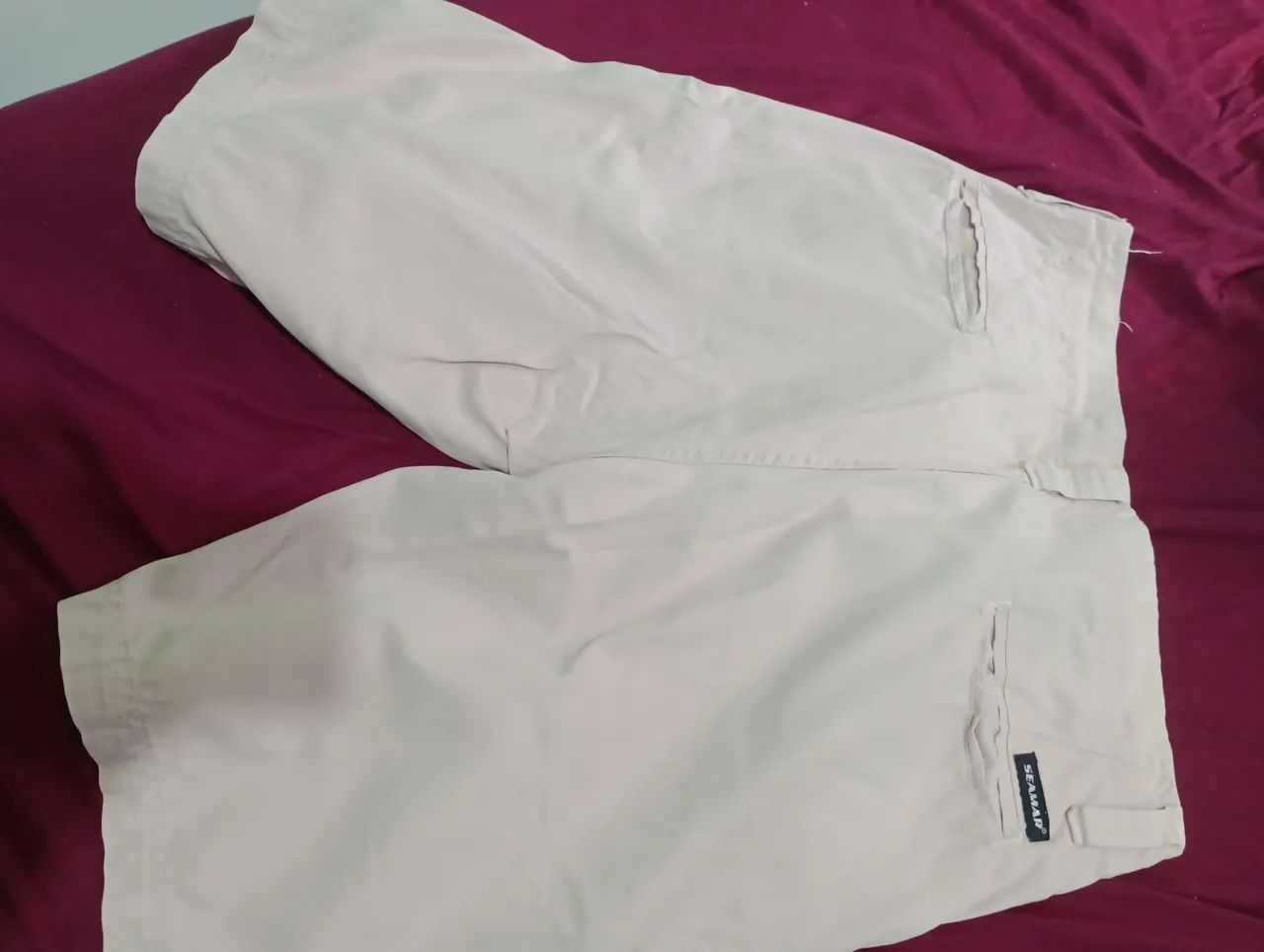 Short Jeans Branco - Foto 2